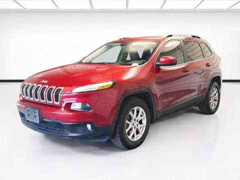 Red 2017 Jeep Cherokee Latitude for sale in Montclair, CA