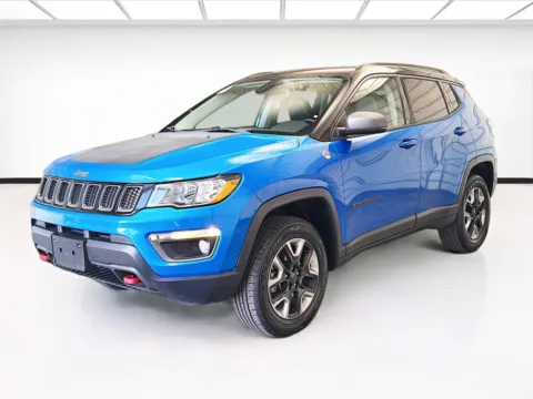 Blue 2018 Jeep Compass Trailhawk for sale in Montclair, CA