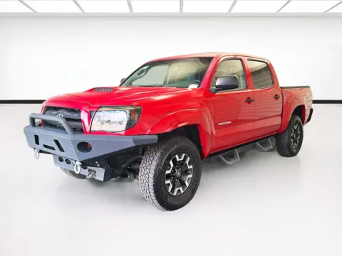 Red 2007 Toyota Tacoma PreRunner for sale in Montclair, CA