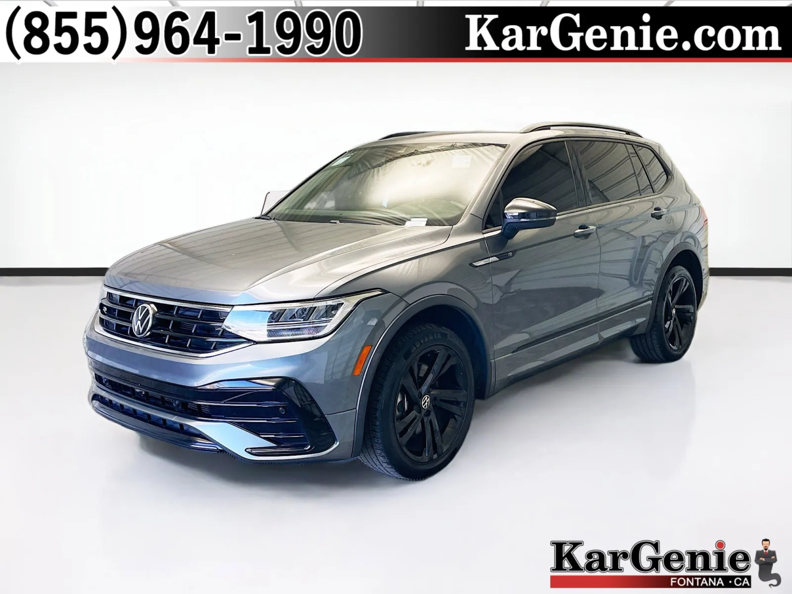 Gray 2023 Volkswagen Tiguan SE R-Line Black for sale in Fontana, CA