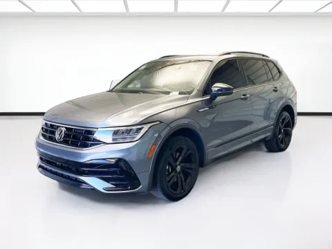 Gray 2023 Volkswagen Tiguan 2.0T SE R-Line Black for sale in Fontana, CA