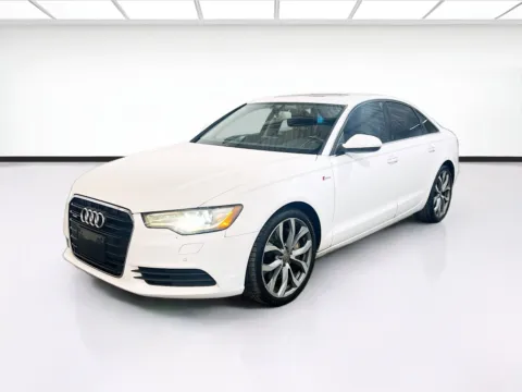 White 2013 Audi A6 3.0T Premium Plus for sale in Montclair, CA