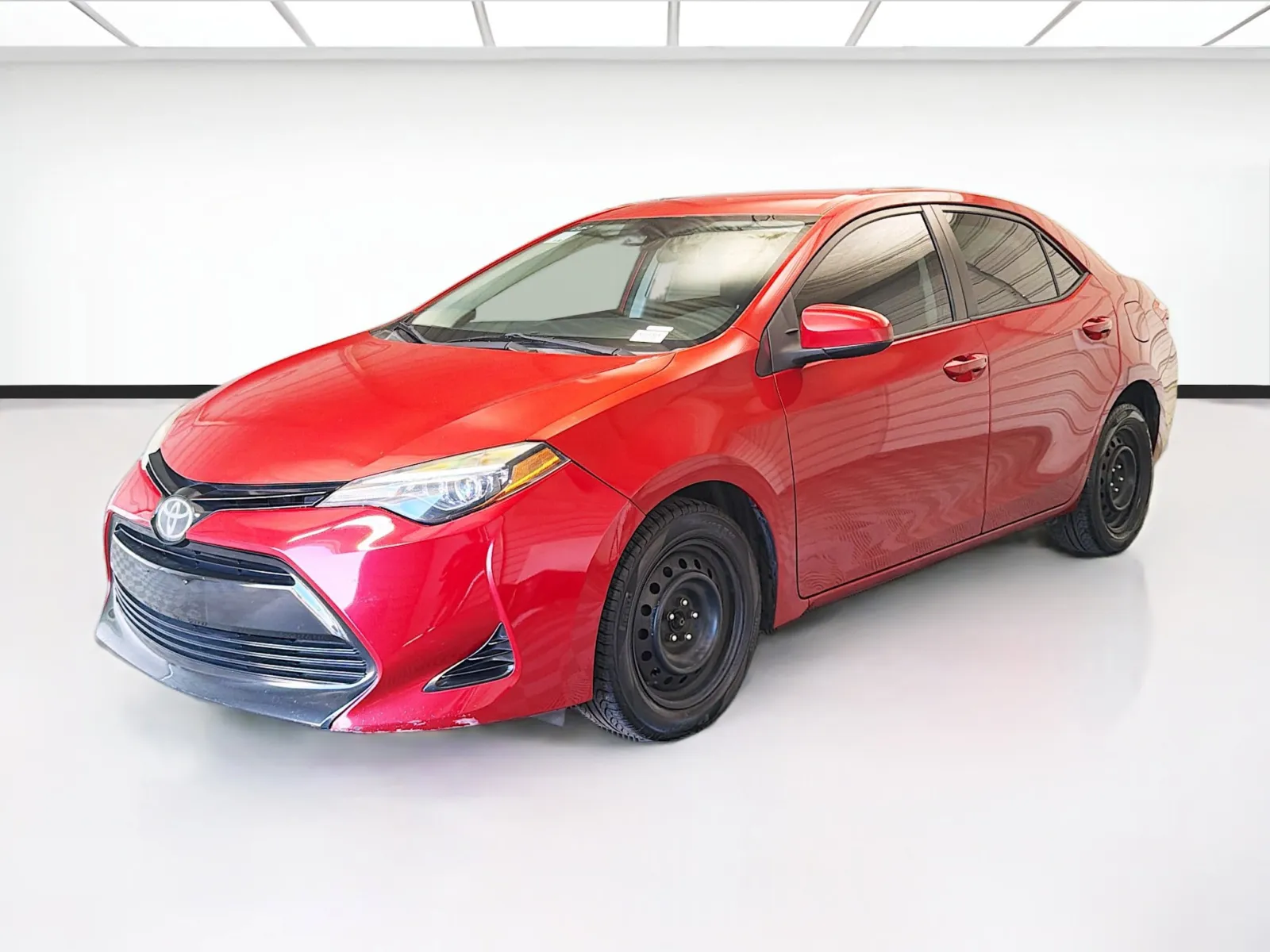 Red 2018 Toyota Corolla LE for sale in Montclair, CA