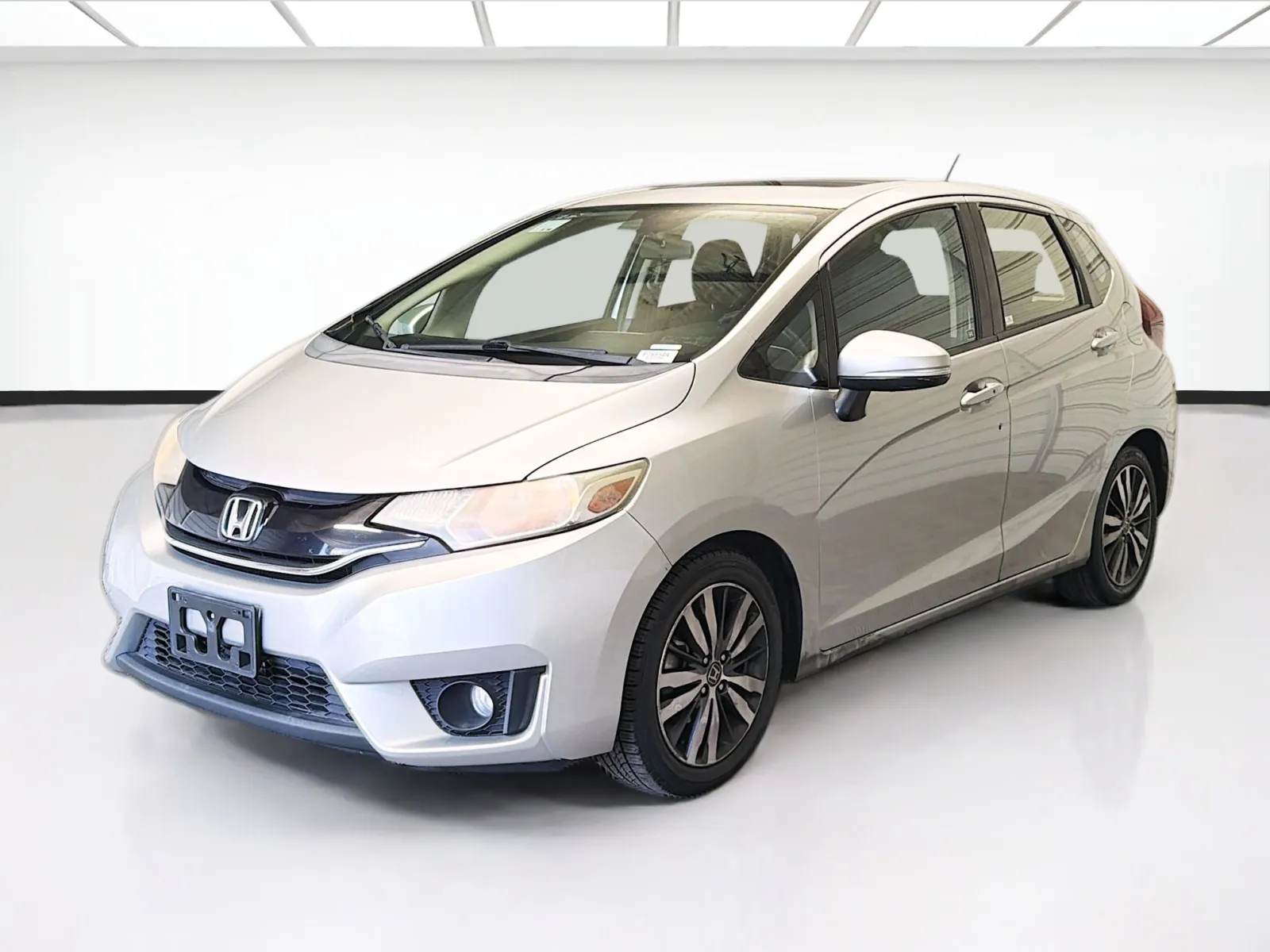 Silver 2016 Honda Fit EX for sale in Fontana, CA