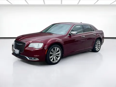 Red 2017 Chrysler 300 C for sale in Fontana, CA
