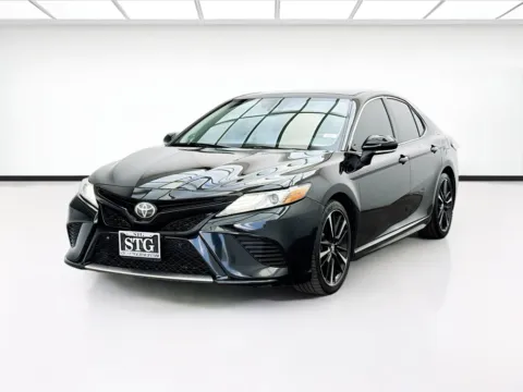 Black 2018 Toyota Camry XSE V6 for sale in Fontana, CA
