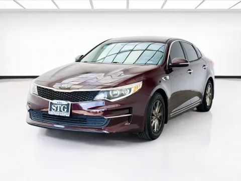 Red 2016 Kia Optima LX for sale in Fontana, CA