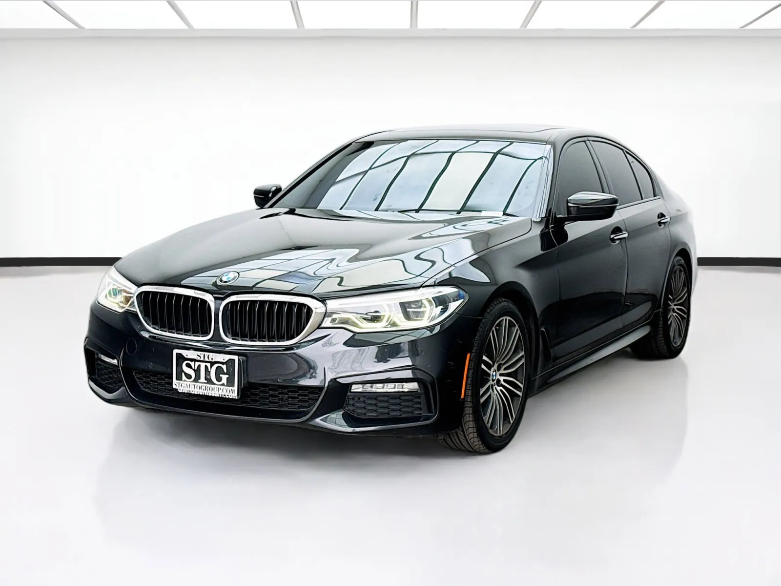 Black 2017 BMW 5 Series 540i for sale in Fontana, CA