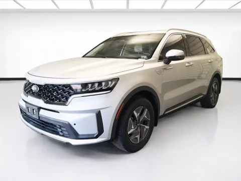 Silver 2021 Kia Sorento Hybrid S for sale in Fontana, CA