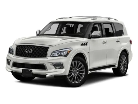 White 2016 INFINITI QX80 for sale in Fontana, CA