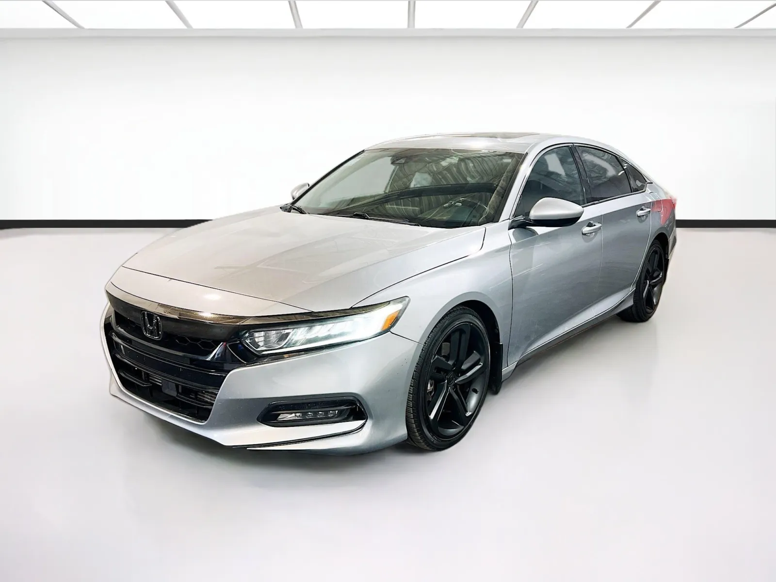 Silver 2018 Honda Accord Sedan Sport 2.0T for sale in Fontana, CA
