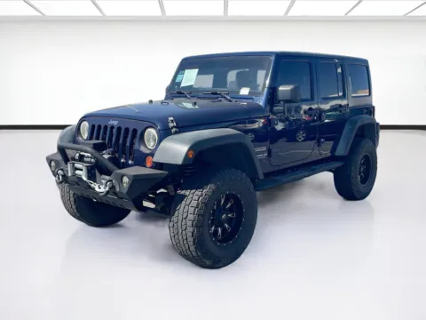 Blue 2013 Jeep Wrangler Unlimited Sport for sale in Fontana, CA