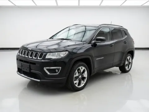 Black 2021 Jeep Compass Limited for sale in Fontana, CA