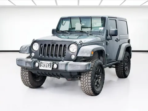 Gray 2017 Jeep Wrangler Willys Wheeler for sale in Fontana, CA