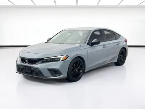 Gray 2022 Honda Civic Hatchback Sport for sale in Fontana, CA