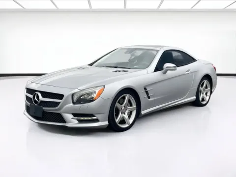 Silver 2015 Mercedes-Benz SL-Class SL 400 for sale in Fontana, CA
