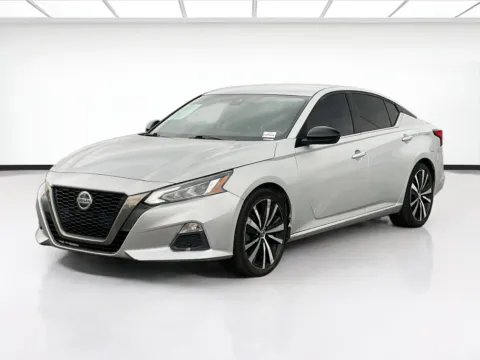 Silver 2021 Nissan Altima 2.5 SR for sale in Fontana, CA