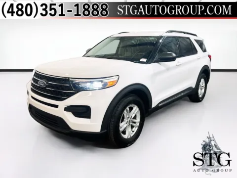 White 2020 Ford Explorer XLT for sale in Fontana, CA