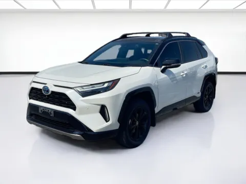 Black 2022 Toyota RAV4 Hybrid XSE for sale in Fontana, CA