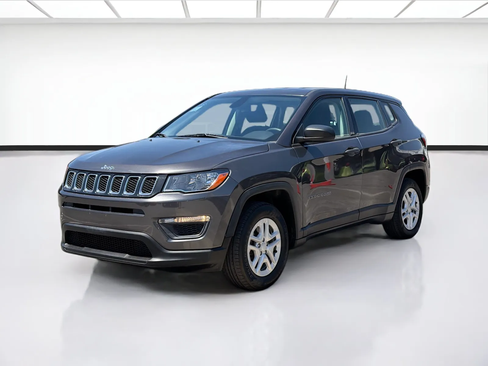 Gray 2021 Jeep Compass Sport for sale in Fontana, CA