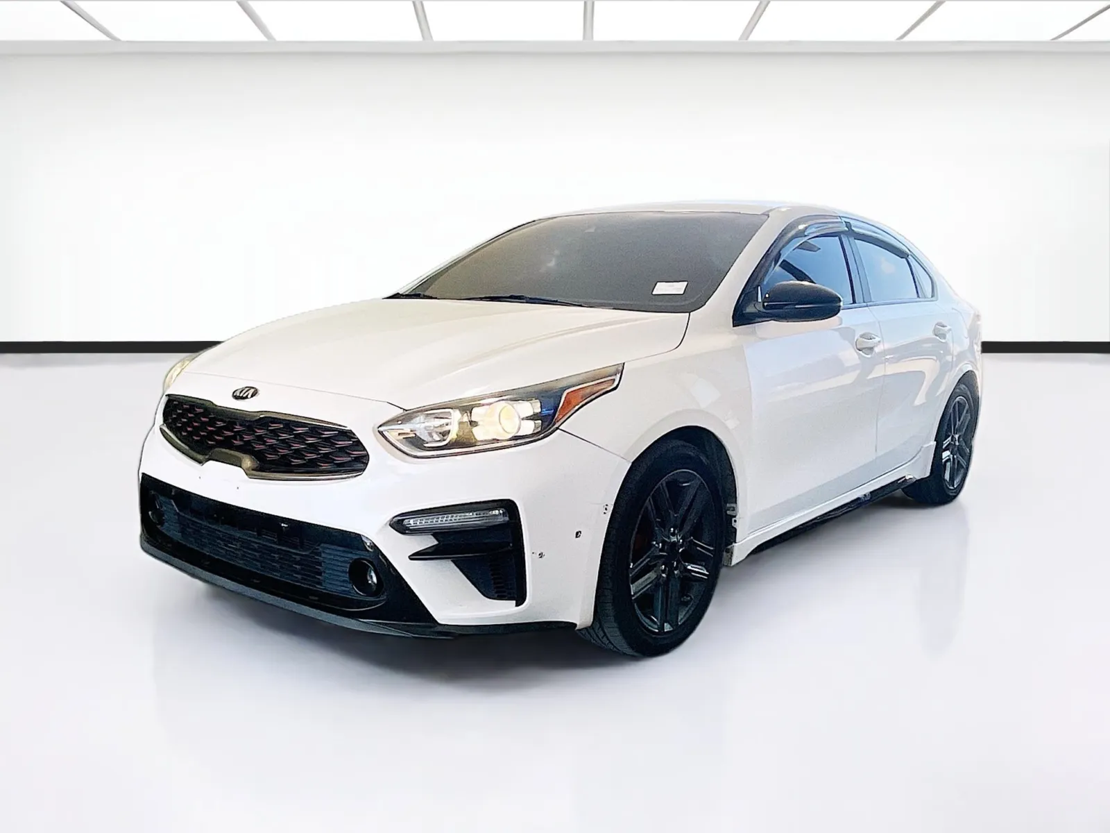 White 2021 Kia Forte GT-Line for sale in Fontana, CA