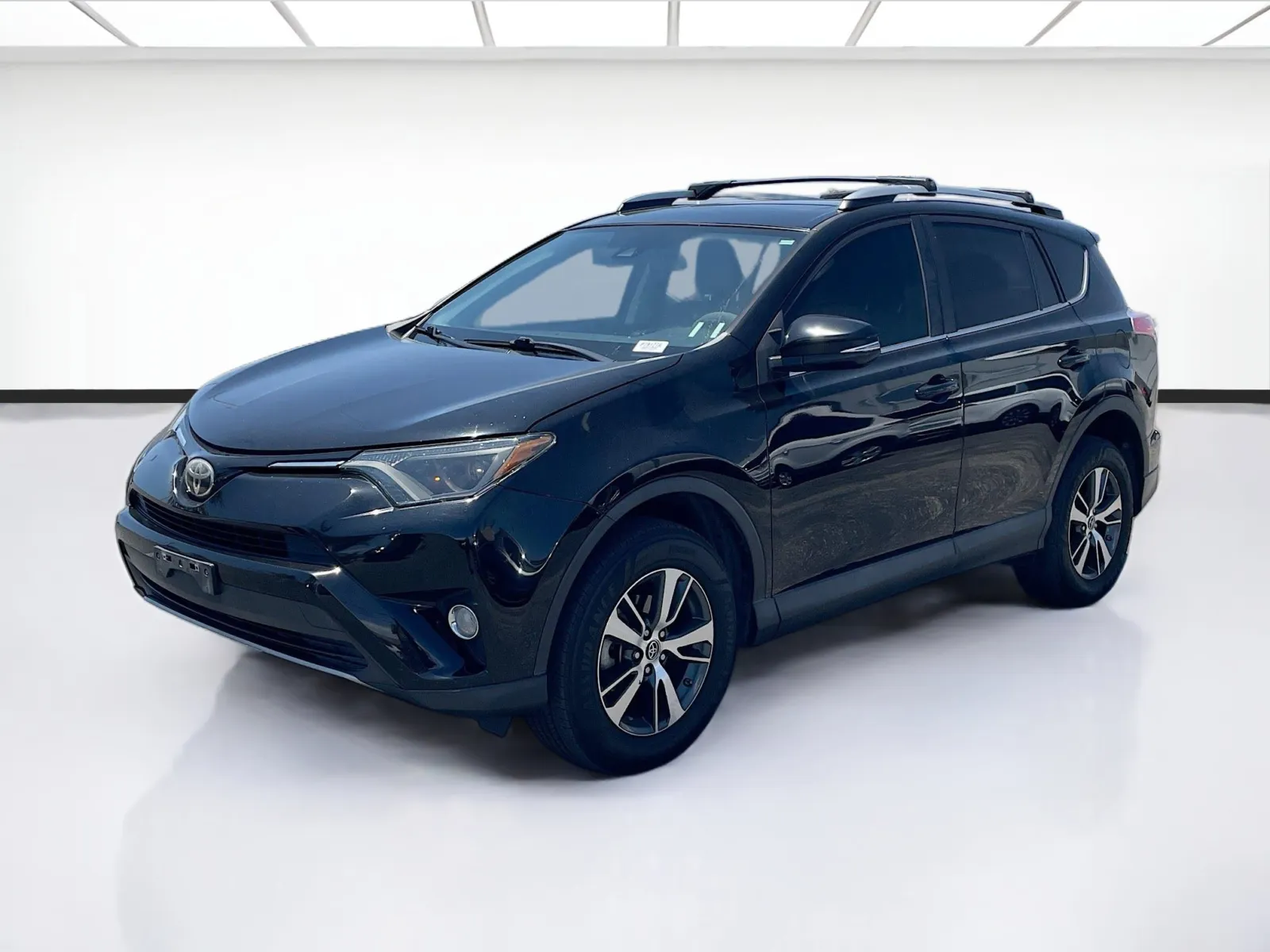 Black 2017 Toyota RAV4 XLE for sale in Fontana, CA