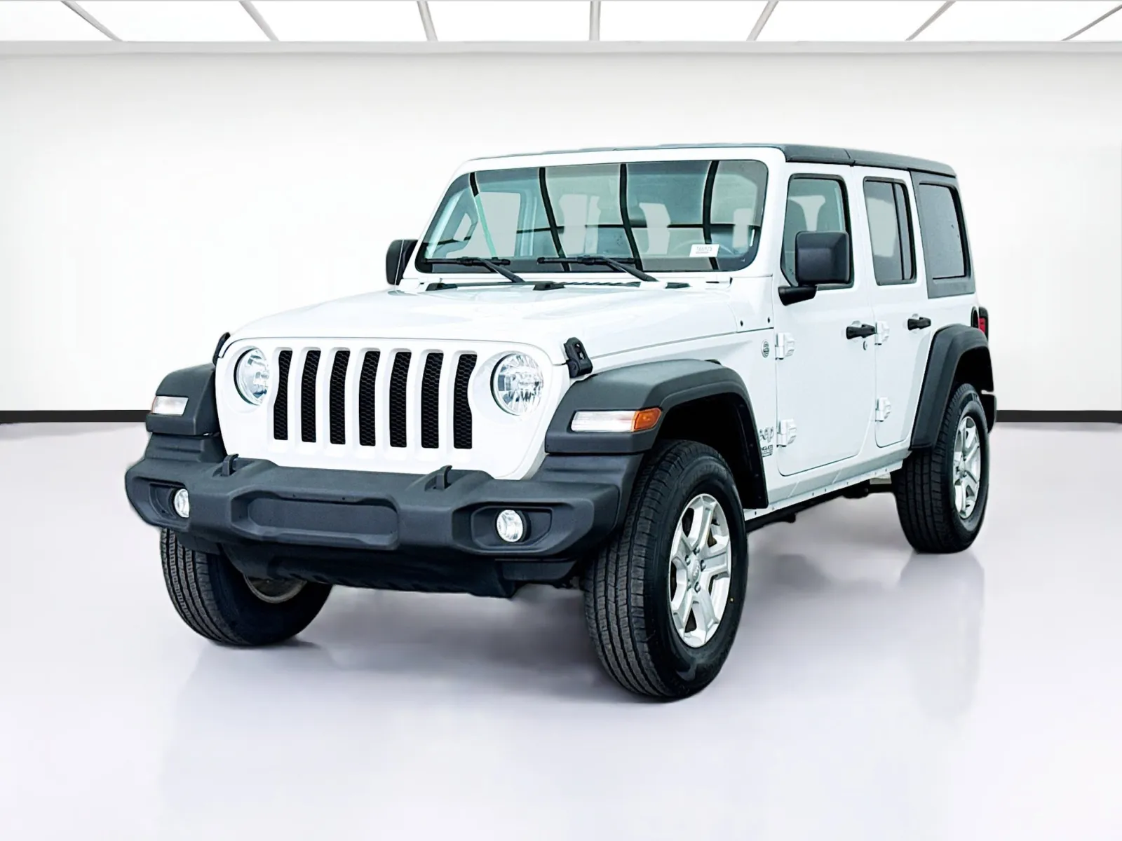 White 2020 Jeep Wrangler Unlimited Sport S for sale in Fontana, CA