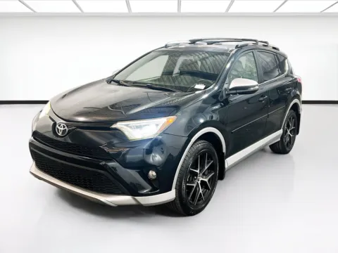 Black 2016 Toyota RAV4 SE for sale in Fontana, CA