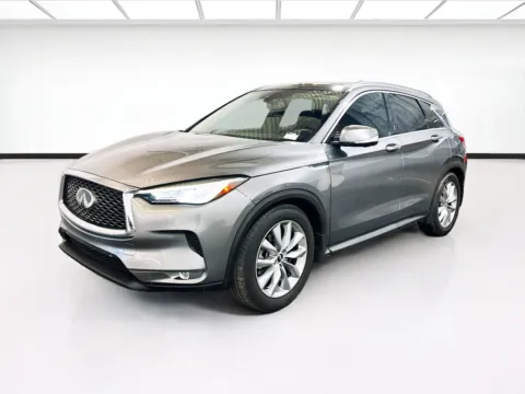 Gray 2019 INFINITI QX50 ESSENTIAL for sale in Fontana, CA