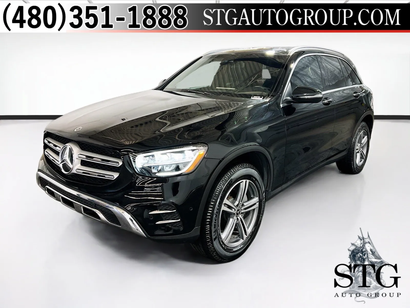 Black 2022 Mercedes-Benz GLC 300 for sale in Fontana, CA
