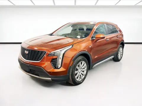 Orange 2021 Cadillac XT4 Premium Luxury for sale in Fontana, CA