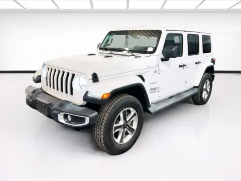 White 2022 Jeep Wrangler Unlimited Sahara for sale in Fontana, CA