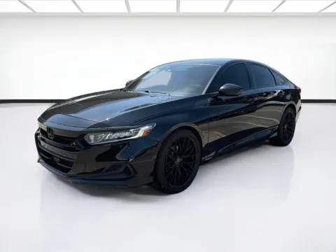 Black 2021 Honda Accord Sedan LX for sale in Fontana, CA