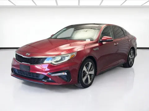 Red 2020 Kia Optima S for sale in Fontana, CA