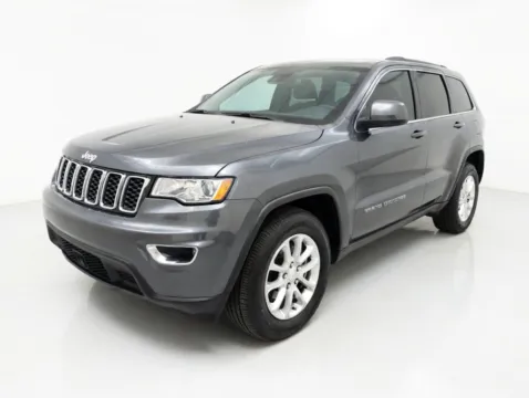 Gray 2021 Jeep Grand Cherokee Laredo E for sale in Fontana, CA