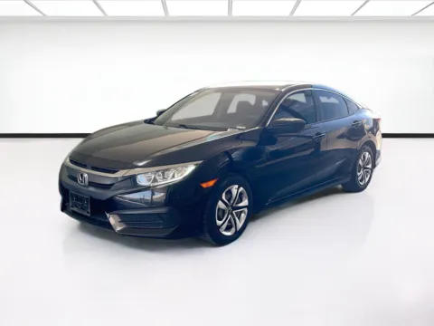 Black 2017 Honda Civic Sedan LX for sale in Fontana, CA