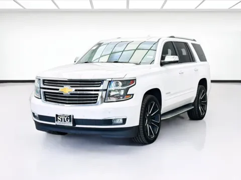 White 2018 Chevrolet Tahoe Premier for sale in Fontana, CA