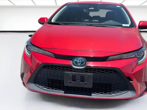 Red 2020 Toyota Corolla Hybrid LE for sale in Fontana, CA