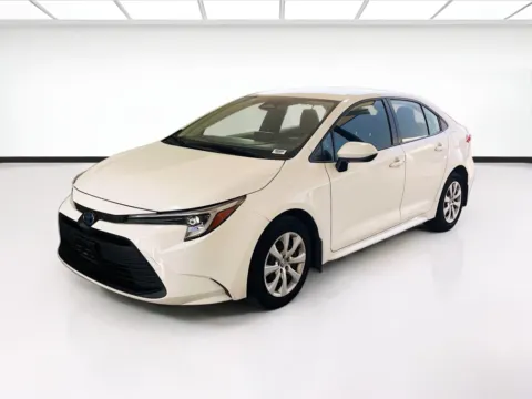 White 2023 Toyota Corolla Hybrid LE for sale in Fontana, CA