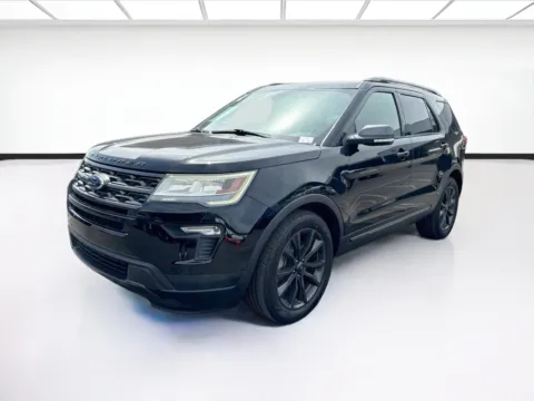 Black 2018 Ford Explorer XLT for sale in Fontana, CA