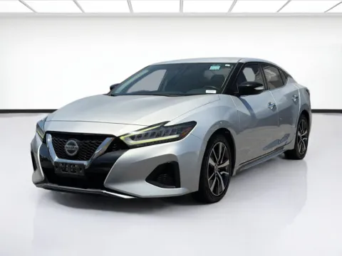 Silver 2019 Nissan Maxima SV for sale in Fontana, CA