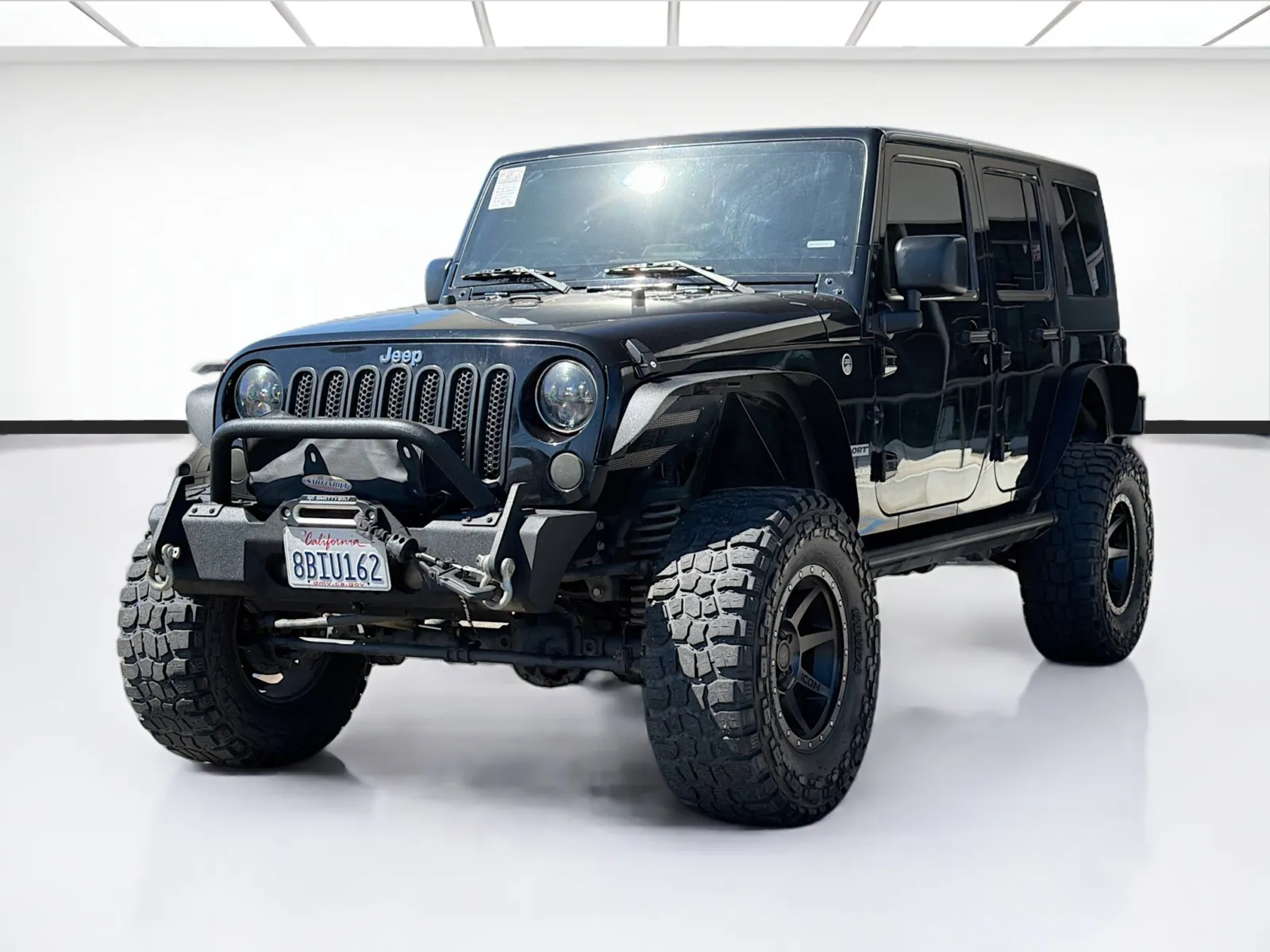 Black 2017 Jeep Wrangler Unlimited Sport for sale in Fontana, CA