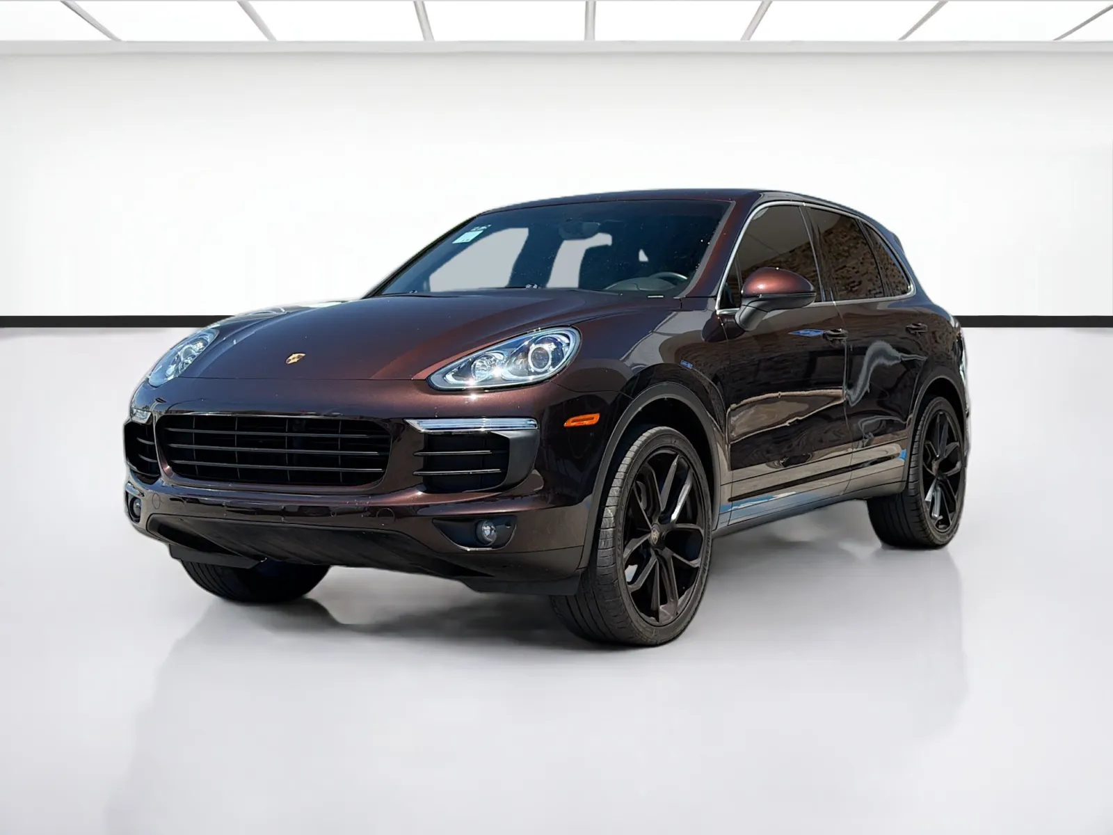 Brown 2016 Porsche Cayenne for sale in Fontana, CA