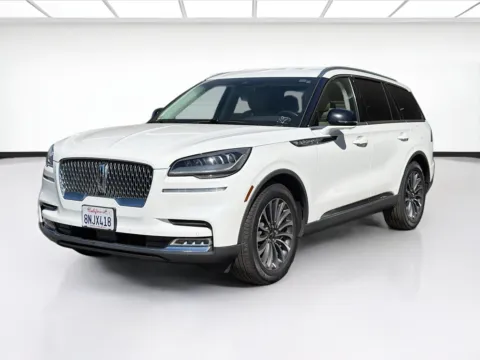 White 2020 Lincoln Aviator Reserve Premium for sale in Fontana, CA