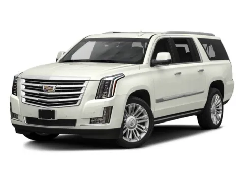 Black 2016 Cadillac Escalade ESV Platinum for sale in Fontana, CA