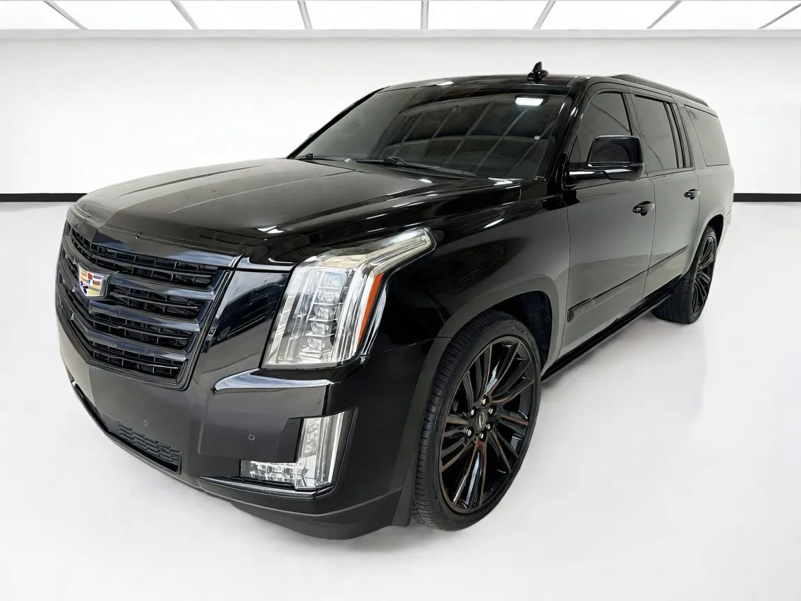 Black 2016 Cadillac Escalade ESV Platinum for sale in Fontana, CA