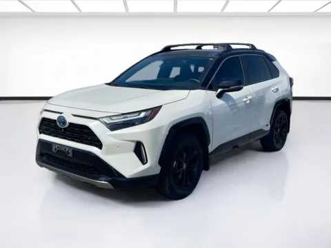 Black 2022 Toyota RAV4 Hybrid XSE for sale in Fontana, CA