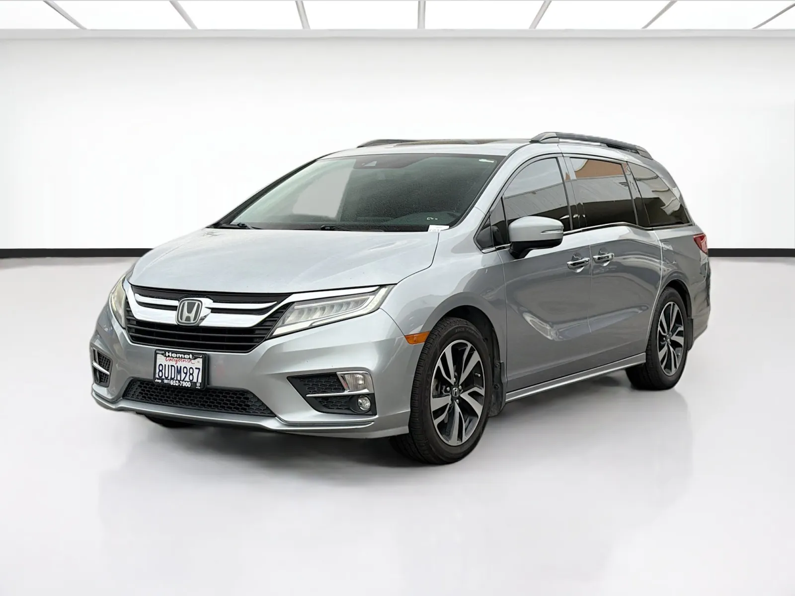 Silver 2020 Honda Odyssey Elite for sale in Fontana, CA