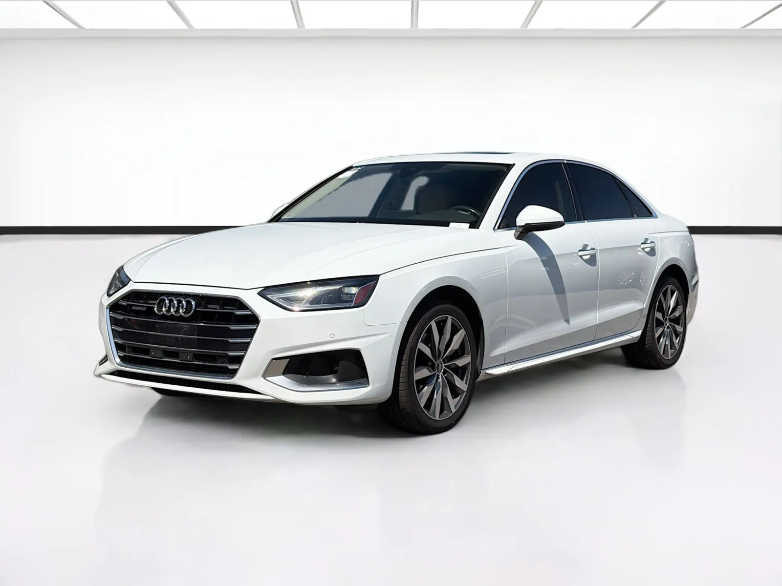 White 2021 Audi A4 Sedan 40 Premium quattro for sale in Fontana, CA