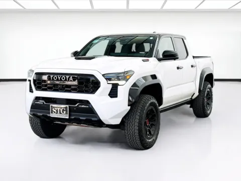 White 2024 Toyota Tacoma TRD Pro for sale in Fontana, CA